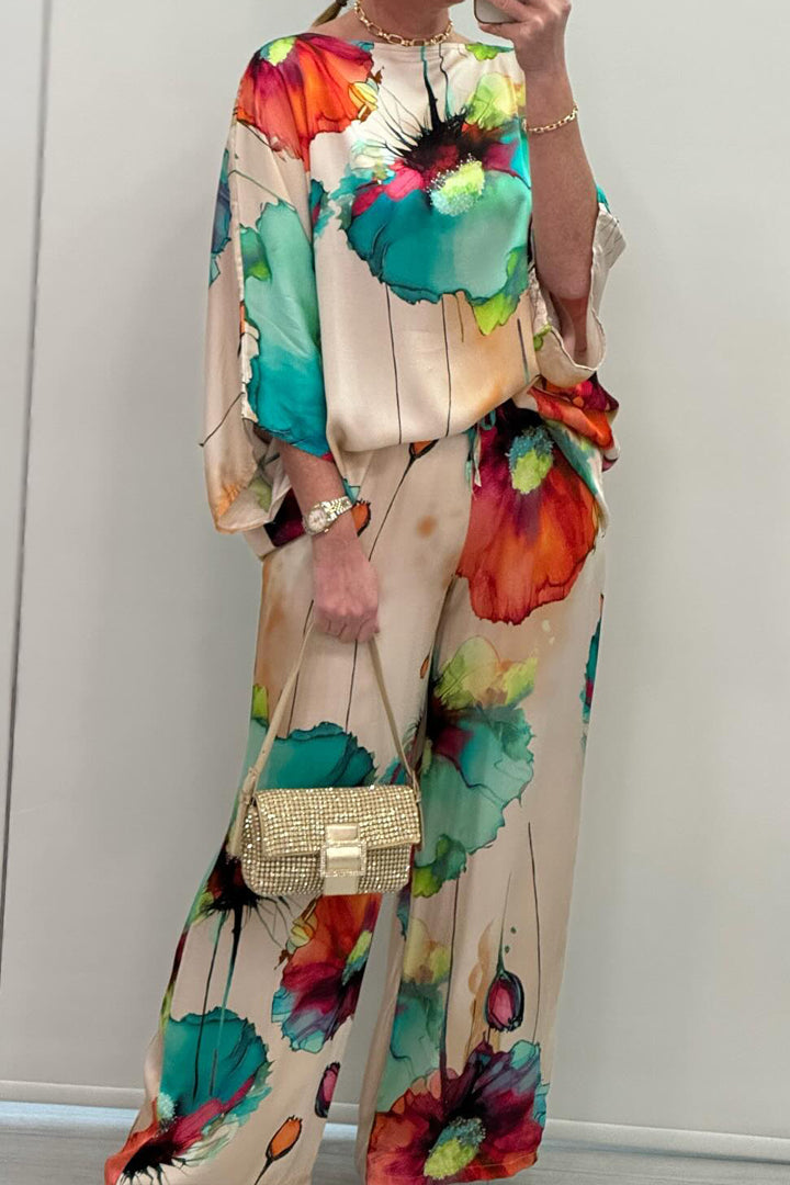 Chic Printed Women's Outfit