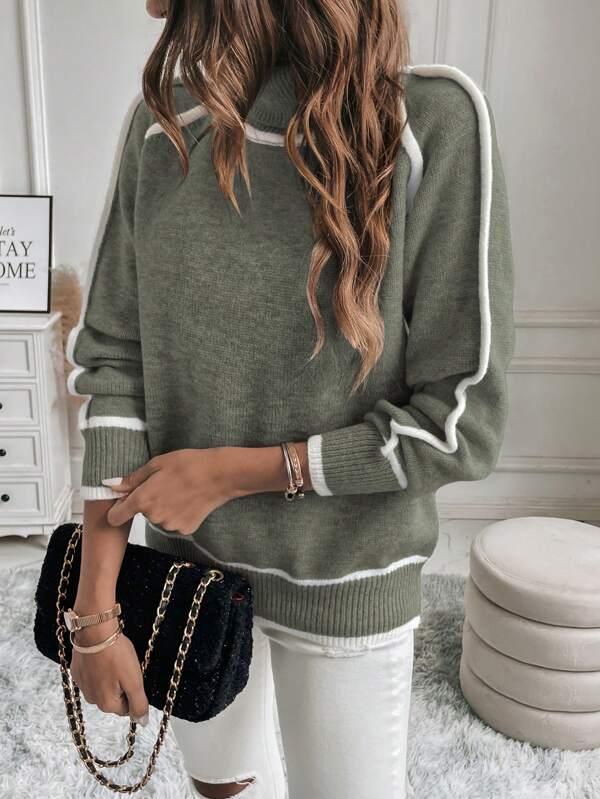 Lira - Stylish Cozy Fleece-Lined Sweatshirt