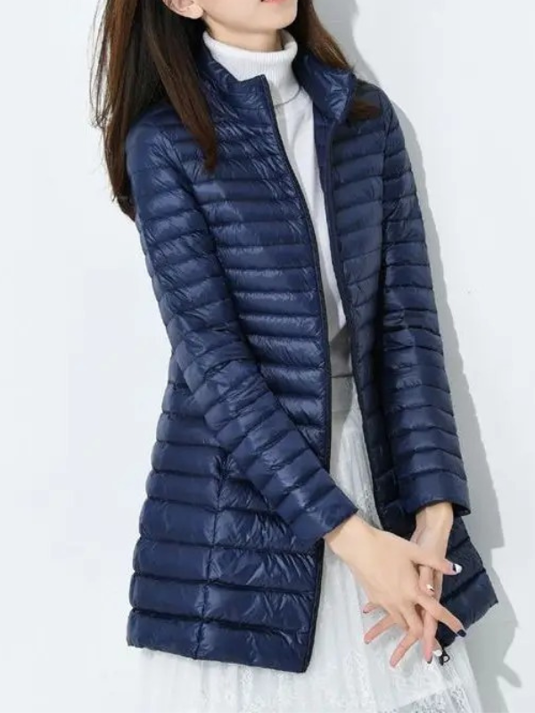 Custom-Fit Lightweight Down Jacket for Women