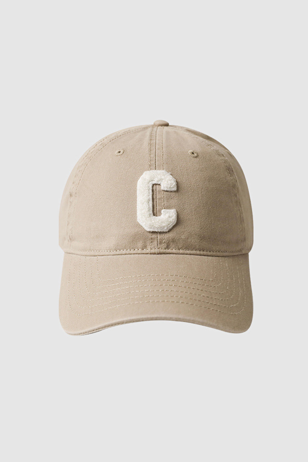 Embroidered Letter C Baseball Cap