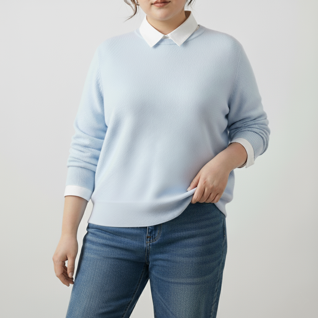 Chic Classic Knit Sweater for Women | Plus Sizes Available