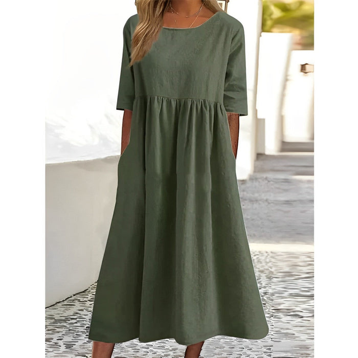 Helena - Comfortable Women's Summer Dress