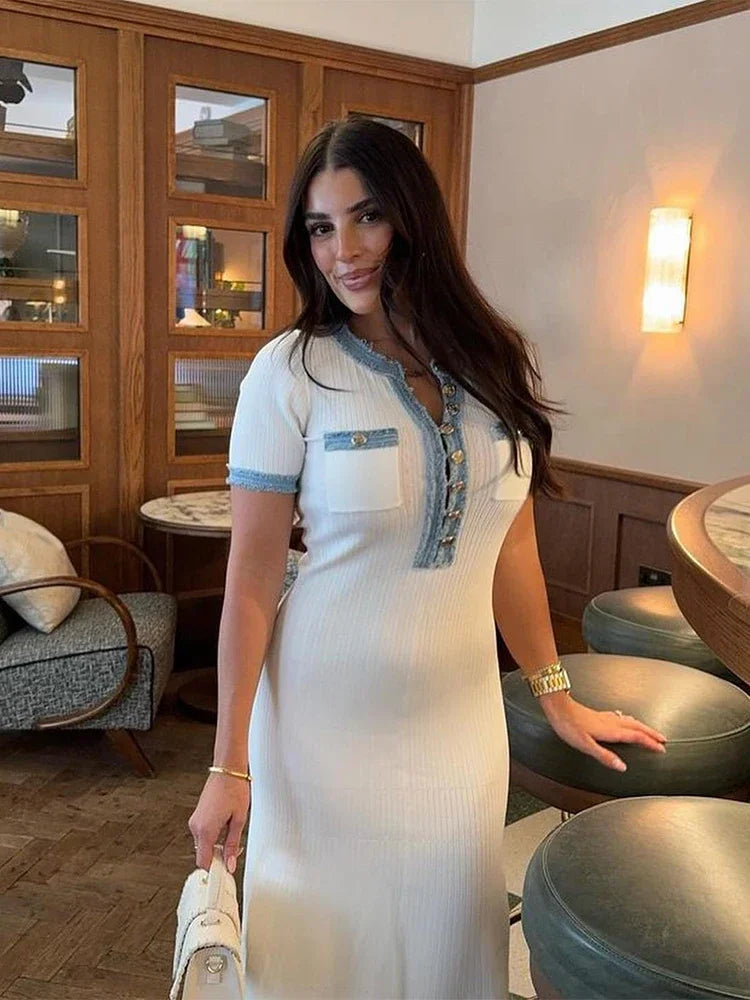 Ava - Women's Polo Style Dress