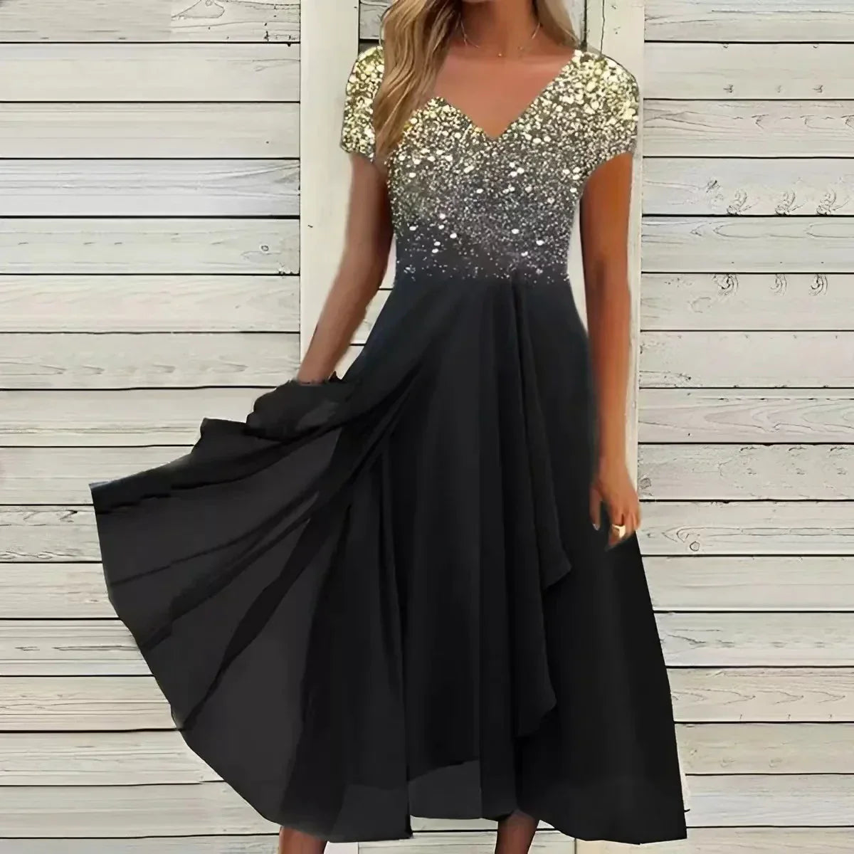 Chiffon Evening Gown for Women