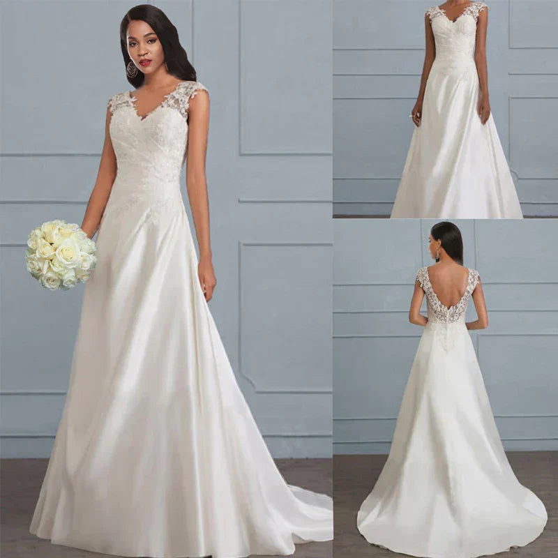 Chic Lace Wedding Dress