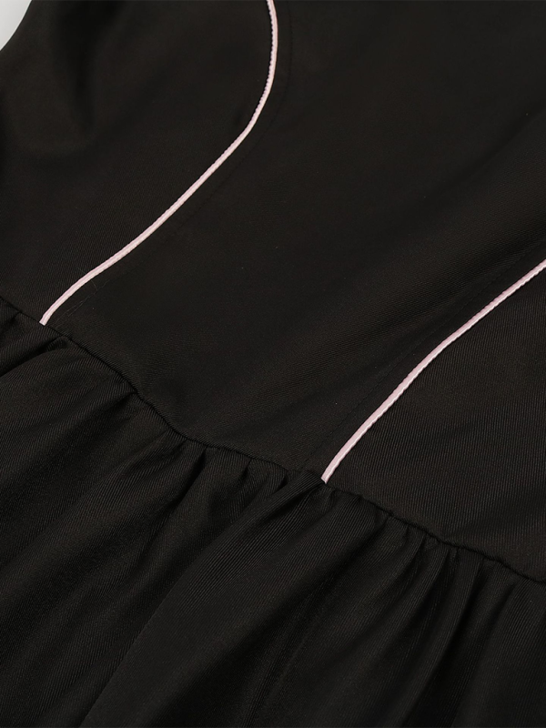 Floral Print Dirndl Dress for Oktoberfest Festivities