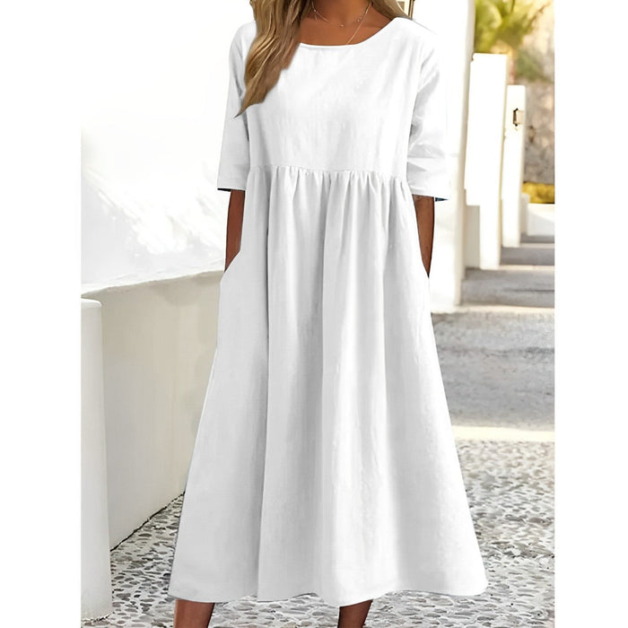 Helena - Comfortable Women's Summer Dress