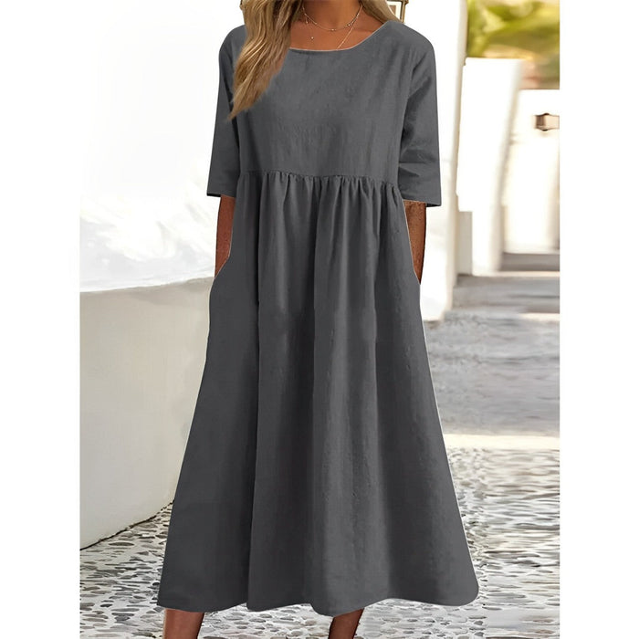 Helena - Comfortable Women's Summer Dress